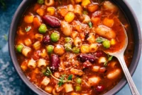 The Ultimate Homemade Olive Garden Minestrone