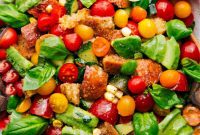 Rustic Panzanella Bread Salad