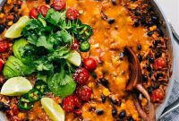 Effortless One-Pan Burrito Bowls