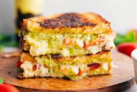 Gourmet Caprese Grilled Cheese