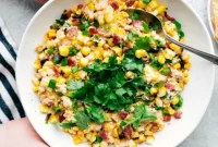 Silky Sweet Corn Salad