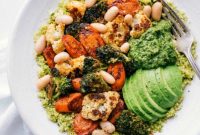 Roasted Pesto Vegetables
