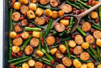 Sausage Pesto Vegetable Medley
