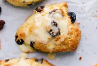 Sweet Cherry Scones