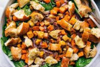 Tuscan Roasted Vegetable Bread Salad
