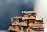 Chocolate Peanut Butter Swirl Fudge