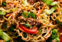 Egg Roll Stir-fry Noodles