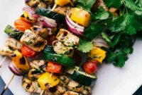 Grilled Chicken Skewers