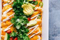 Southwestern Sweet Potato and Black Bean Enchiladas