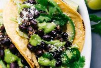 Savory Black Bean Tacos