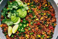 Zesty Skillet Tacos