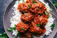 Rice-Quilled Meatballs