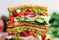 Mediterranean Harvest Sandwich