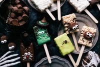 Monster Mash Krispie Bars
