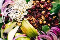 Sweet and Savory Pear Salad