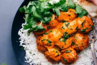 Velvety Butter Chicken Meatballs