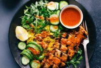 Golden Chicken and Aromatic Rice