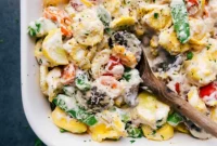 Baked Tortellini Delight