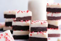 Decadent Peppermint Fudge