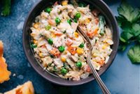 Creamy Chicken Pot Pie Noodles