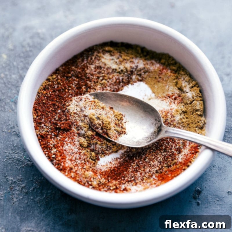 Flavorful seasoning mix for the crockpot quinoa chili.