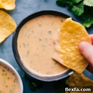 The Best Creamy Queso Dip