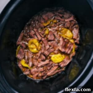 A delicious Crockpot Mississippi Pot Roast dish.