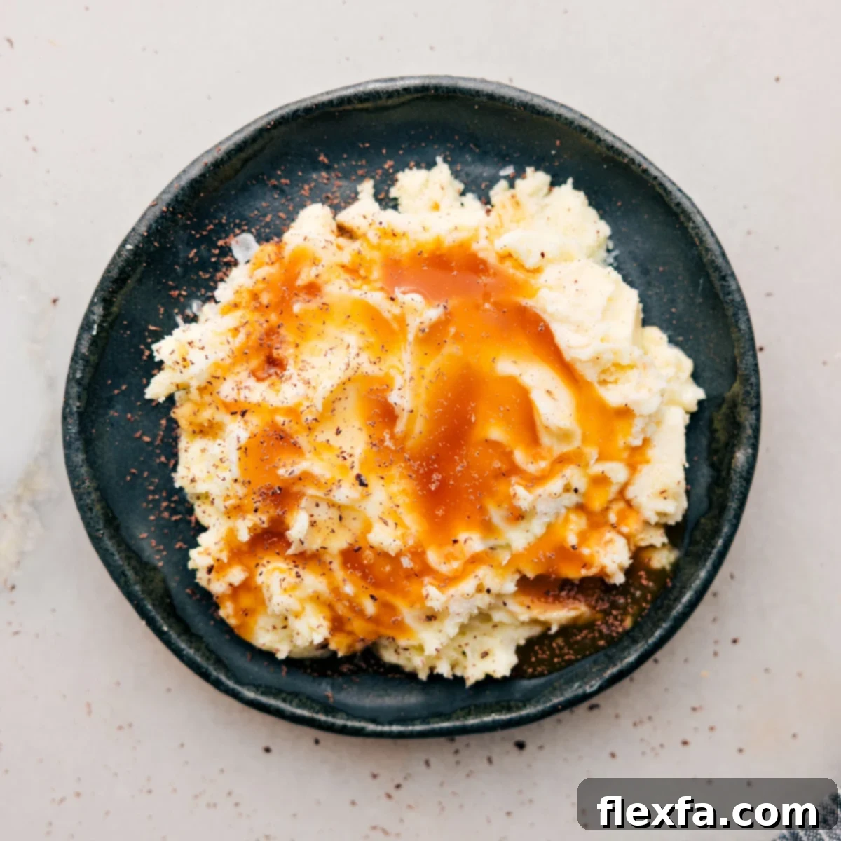 April Fools Mashed Potatoes Prank April Fools food prank: mashed potatoes made from cheesecake.