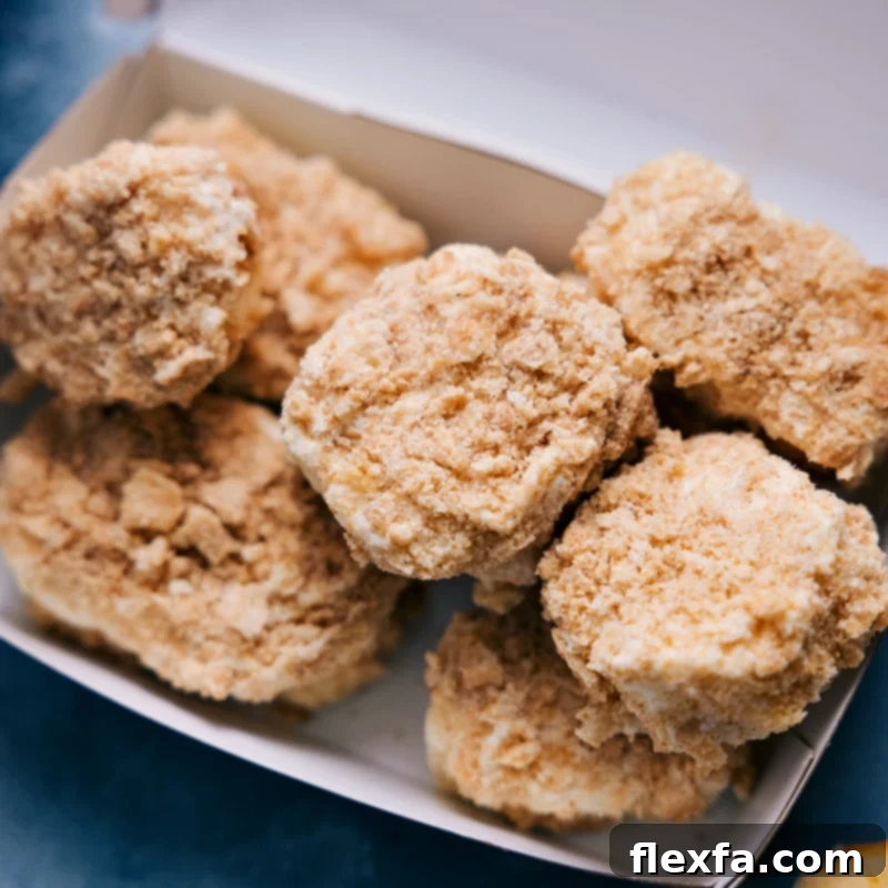 Funny Food Foolery 2 April Fools food prank: 'chicken nuggets' made from pound cake.