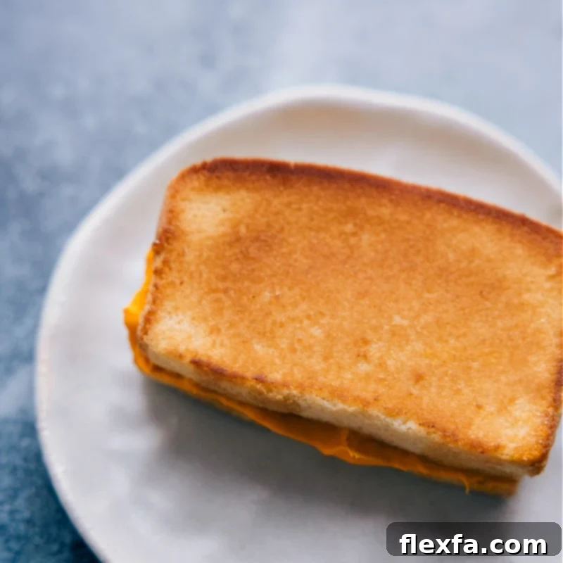 April Fools Pound Cake Grilled Cheese April Fools Grilled Cheese Sandwich made from pound cake.