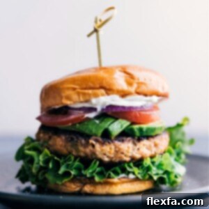 Green Chile Turkey Burgers with all the ingredients and cooking process. The final burger is on a plate.