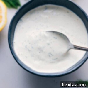 Zesty Tartar Sauce 2 A close-up image of the delicious homemade Tartar Sauce in a serving bowl.