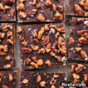 Christmas Crack Recipe on a serving plate