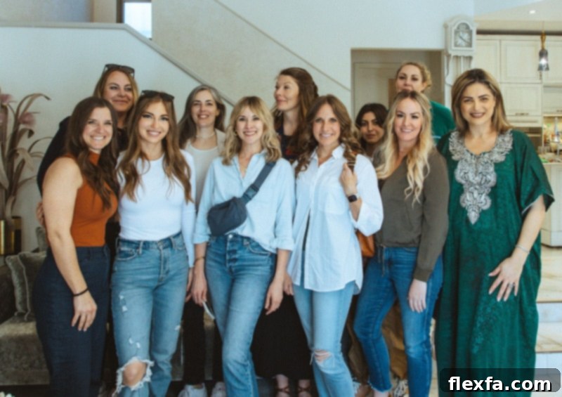 A group photo of food bloggers and friends who visited Israel together, including the author and Doris.
