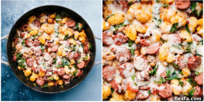 A serving of White Bean Gnocchi, garnished with fresh parsley, in a rustic bowl, showcasing the rich texture and vibrant colors of the dish.