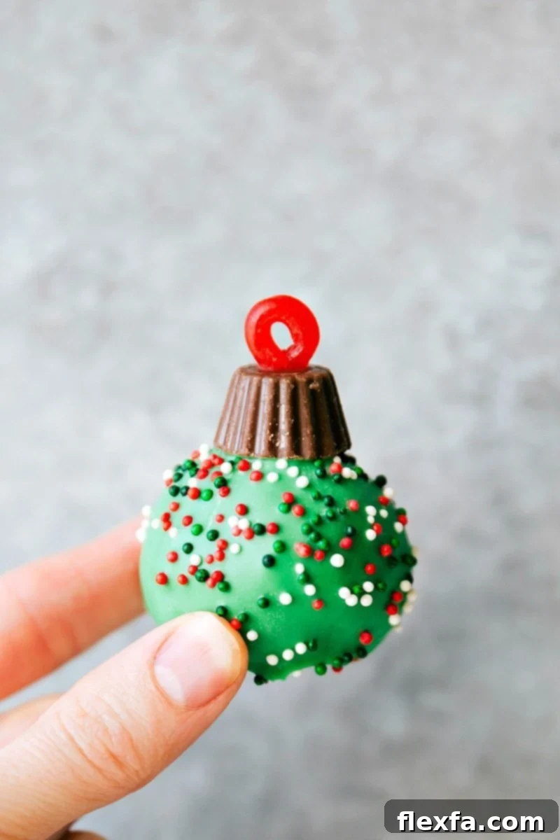 Image of one of the ornament treat