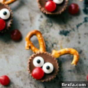 Rudolph Bites, a fun and delicious kid-friendly Christmas treat