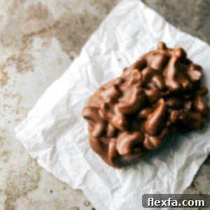 Delicious Toffee Cashew Clusters, a sweet and crunchy Christmas treat