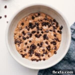 A small bowl of homemade protein cookie dough.