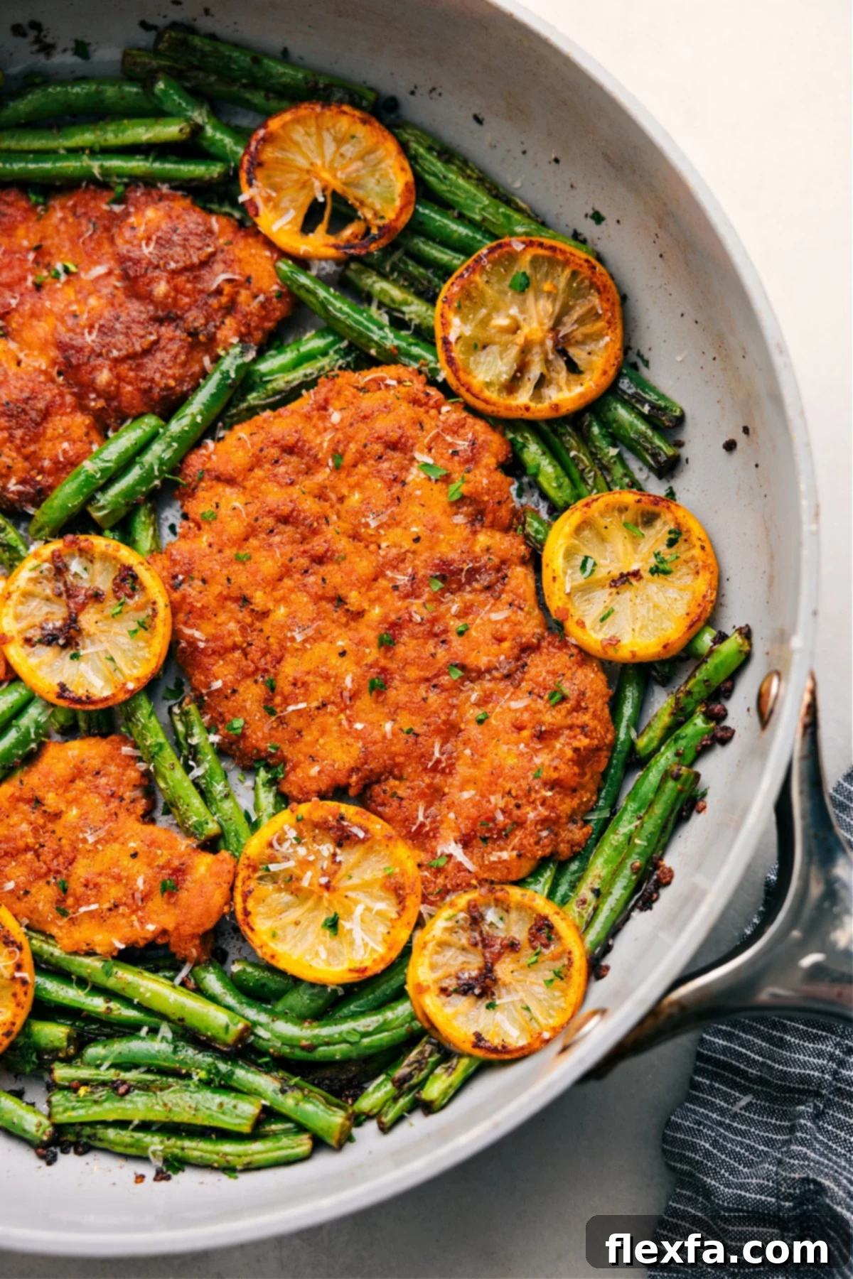 The finished one-skillet dinner is ready to be enjoyed.