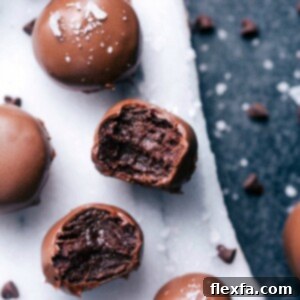 No-Bake Brownie Bites Recipe Image
