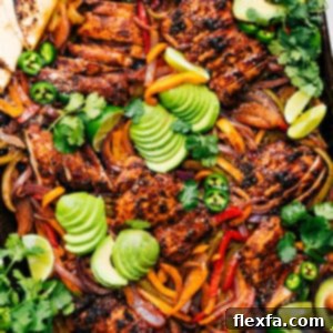 Sheet Pan Chicken Fajitas recipe image