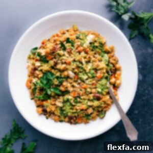 Protein-Packed Quinoa Pilaf in a serving bowl.