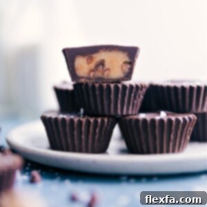 Finished Cookie Dough Cups