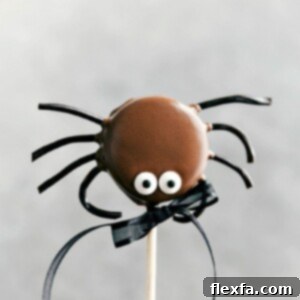 Spider Oreo Pops