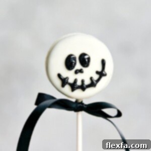 Skeleton Oreo Pops