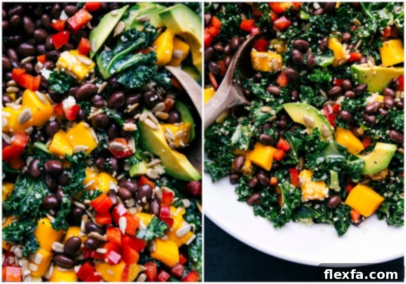 A bowl full of the vibrant, freshly prepared dish.