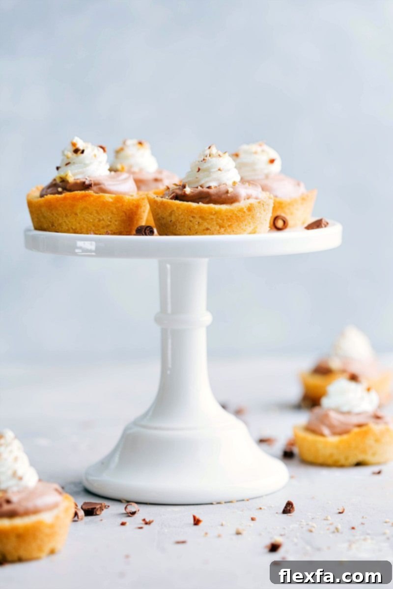 A full tray of freshly made Sugar Cookie Turtle Pudding Bites, garnished and ready for serving at a party or gathering.