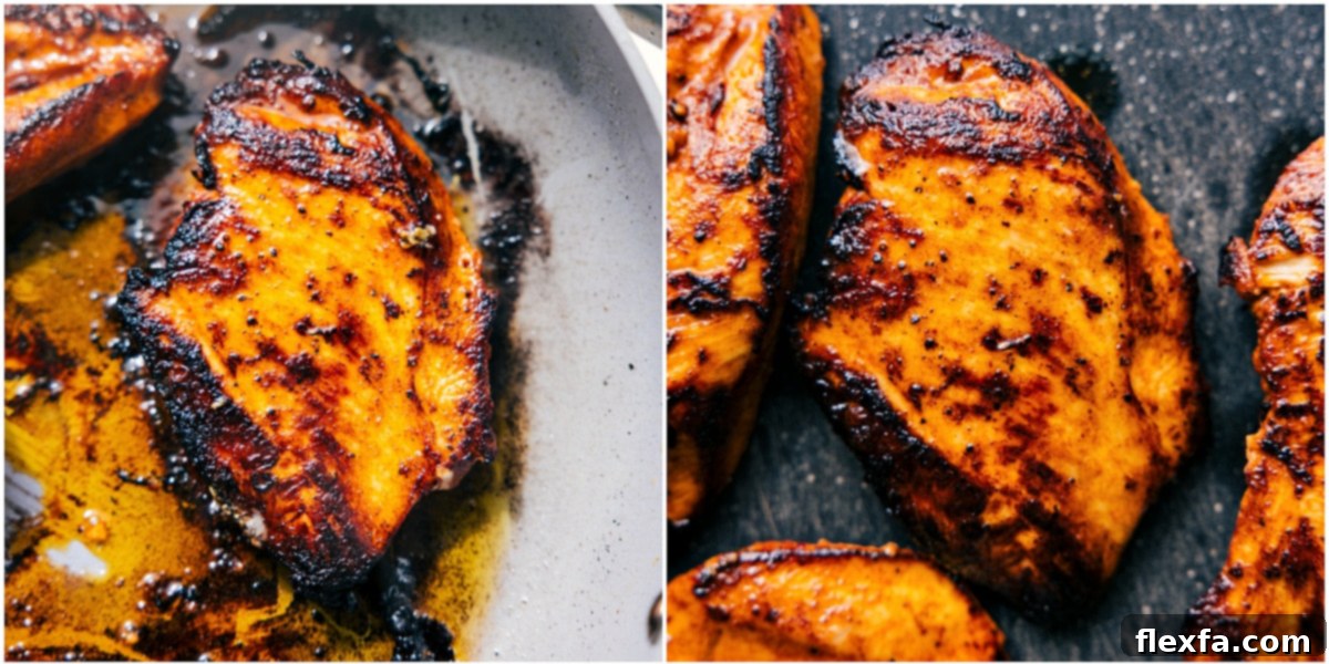 How To Make Perfect Mango Chicken The marinated mango chicken cooked to perfection on a grill, showcasing beautiful sear marks and a juicy texture.