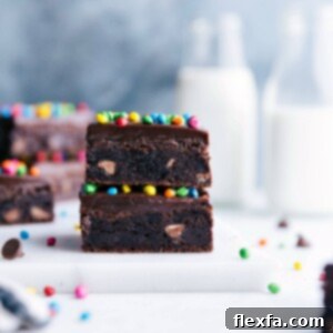Homemade Cosmic Brownies